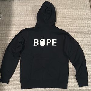 Bape zip-up hoodie
